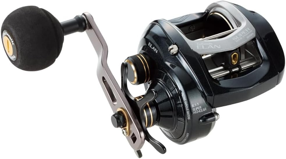 Tailwalk Baitcasting Reel ELAN SUPER WIDE POWER 81BR Right