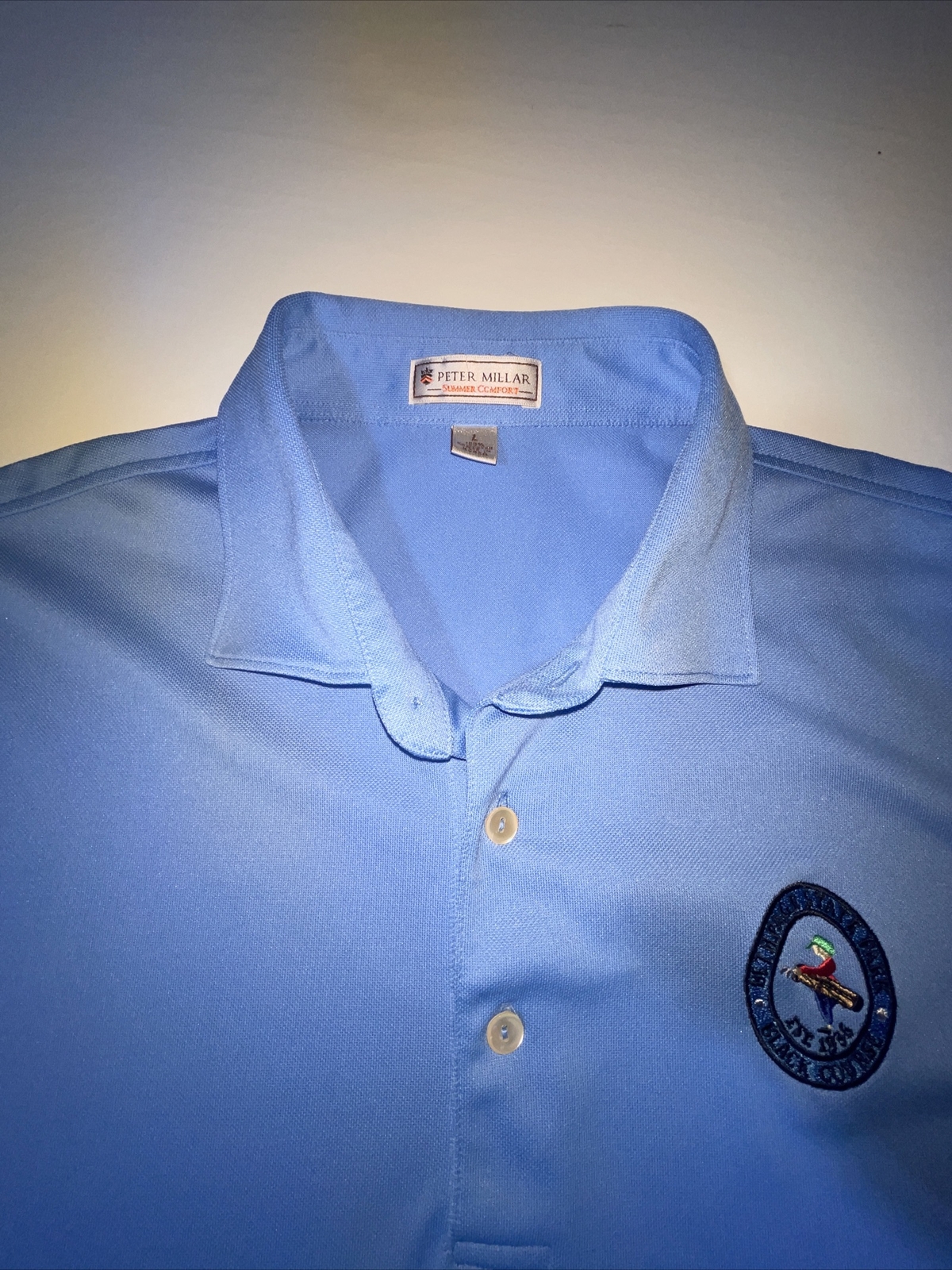 Peter Millar Golf Solid Performance Jersey Polo S… - image 3