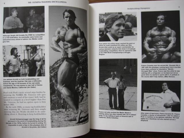 洋書 Mr. Olympia Training Encyclopedia Joe Weider's Mr. Olympia Training Encyclopedia Paperback Book Used