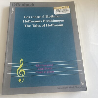 Les Contes DHoffmann (Music Scores) - Paperback By Offenbach - GOOD