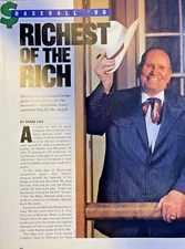 1989 Mark Langston Baseball Free Agent Expos Mariners