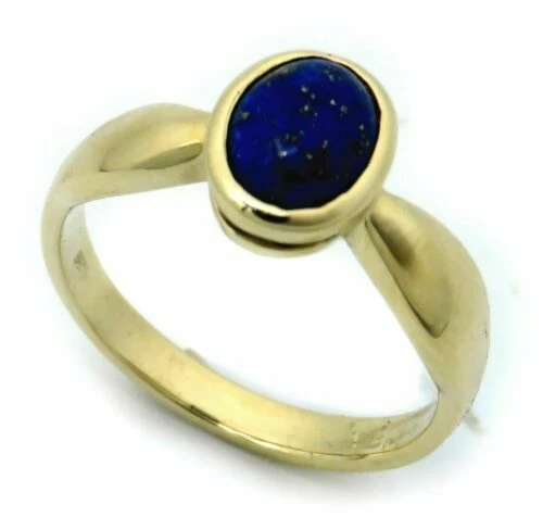 Anelli di lusso blu di pietra principale lapislazzulo lapislazzulo