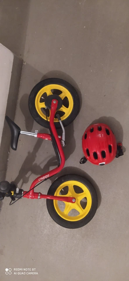 Puky Laufrad 12 zoll mit Helm