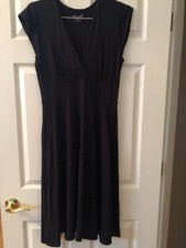 Willi Smith Little Black Sleeveless Crisscross Back Dress Size Medium