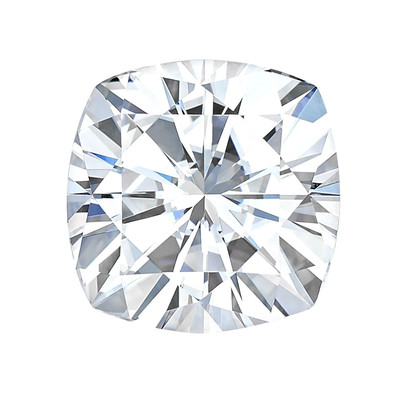 Moissanite Cushion Cut Forever One Loose Stone