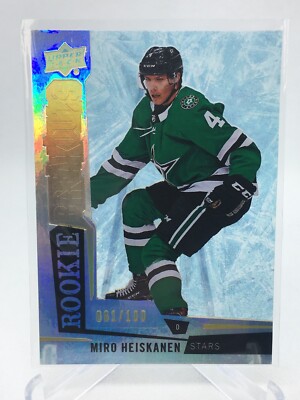 2018-19 Upper Deck Series 2 Miro Heiskanen Rookie Breakouts /100