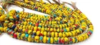 Fordite Agate Multi Color Gemstone Rondelle Smooth Beads Sold per Strand 8''long