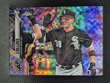 2020 Topps Chrome X-Fractor Refractor Parallel Zack Collins White Sox #87 RC
