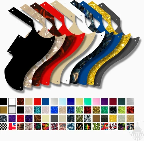 WD Custom Pickguard For Gibson 2010-2012 '60s Tribute SG Special