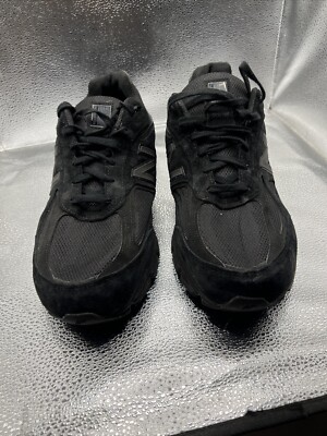 靴 26.5 New Balance M990BB4 V4 Black Men's New Balance M990BB4 Running Shoes Black/Black Leather
