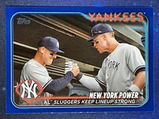 2024 Topps Baseball Royal Blue Base #315 New York Power