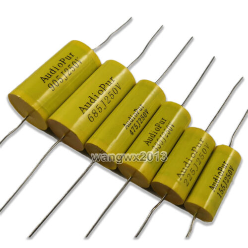Condensador de no polaridad división de frecuencia de altavoz 1,5uF-9uF 250 V 1 pieza - Imagen 3 de 9