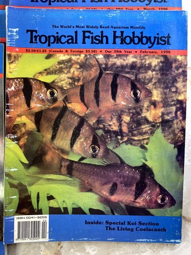 Tropical Fish Hobbyist Exotic Magazine 1990 12pc Lot Vintage Catalogs - Picture 3 of 13