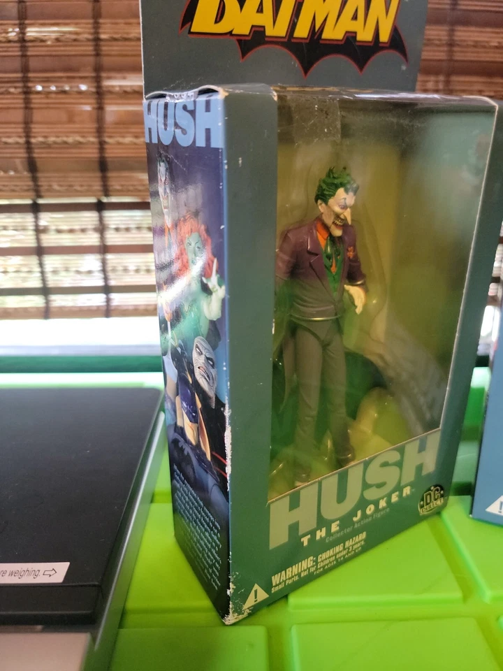 Lote de bonecos de ação DC Direct Batman Hush Comic The JOKER & HARLEY QUINN 6,5" - Imagem 3 de 4
