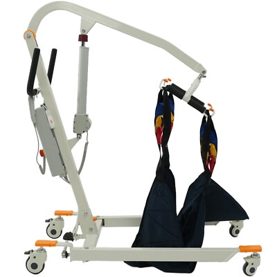 #ad Upgrade Foldable Electric Patient Lift Medical Transfer 440LBS AY02 $455.00