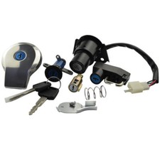 Juego de llaves de interruptor de encendido y tapa de gas combustible para Yamaha Virago 250 XV125 XV250