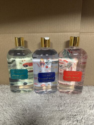 Amaryllis & Juniper Body Wash Collection, 28 fl oz Each, 3 pack New