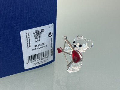 Swarovski Figur 5136438 Kris Bär Amor mit Liebespfeil Cupid 4,4 cm. OVP + Zertif