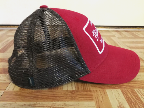 Explore Alabama The Beautiful Trucker Hat Legacy Cap Red Gray Snapback One Size - Picture 2 of 4