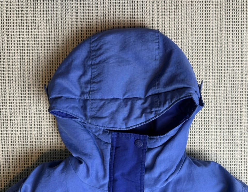 Columbia Sportswear Niñas 14/16 Azul Invierno Abrigo Chaqueta Cremallera Completa Bolsillos con Capucha Foto 2 de 4