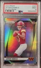 2024 Panini Prizm Jayden Daniels Silver Rookie PSA 9 #347 Commanders