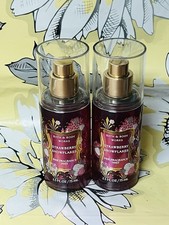 2 Bath  Body Works Strawberry Snowflakes Fragrance Body Mist 2.5 oz-TRAVEL SIZE