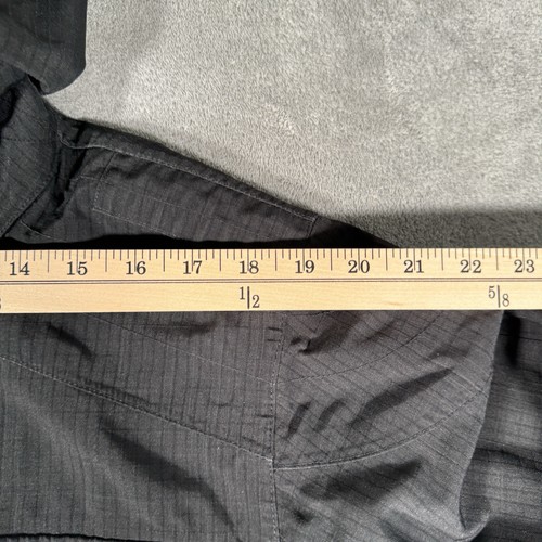 Volcom Hooded Ski/Snowboard Jacket Medium Black Pockets RARE Wolf Print Lining - Picture 19 of 24