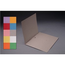 11pt Color Folders, Full Cut END TAB, Letter Size, Full Back Pocket Box of 50 