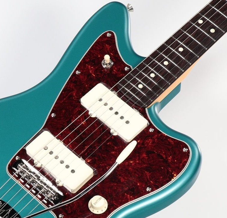 ギター Fender Jazzmaster Carter Vintage - Fender Jazzmaster 1966, Candy Apple Red