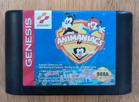 Animaniacs (Sega Genesis, 1994) CIB, Tested/Working