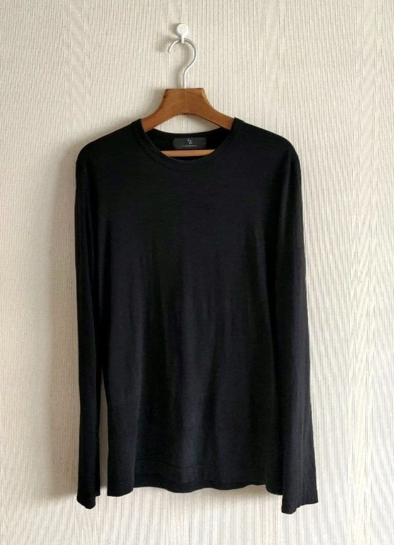 Yohji Yamamoto Cotton Long Sleeve T-Shirts for Men for sale | eBay