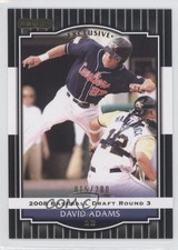 2008 Razor Signature Series Black 15/200 David Adams #30 0a1