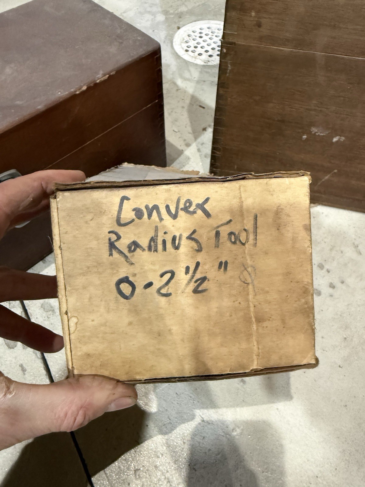 Eagle Rock WET-1 1/4"-2-1/2"Convex (Ball) Shaplane Radius Tool