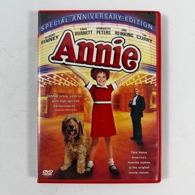 Annie DVD 1982 Special Anniversary Edition Albert Finney Carol Burnett Musical