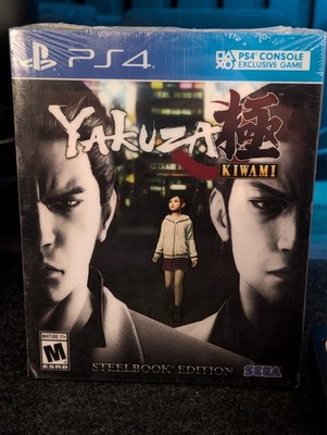 Yakuza Kiwami: SteelBook Edition (Sony PlayStation 4, 2017) Brand New & Sealed