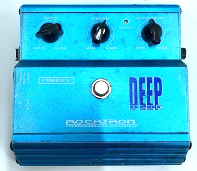 Rocktron Deep Blue Stereo Chorus Guitar Effect Pedal