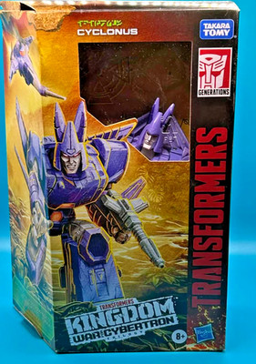 Transformers WFC Kingdom CYCLONUS Voyager Class Figure WFC-K9 1986 Movie