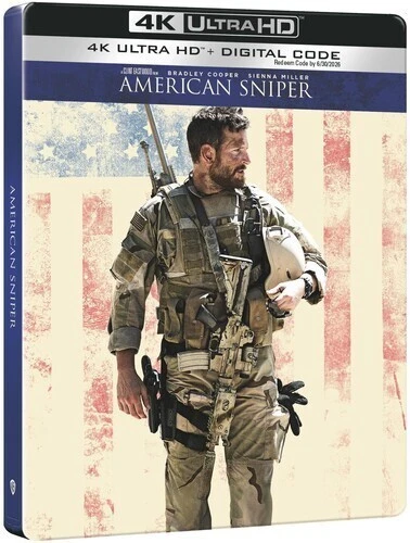 AMERICAN SNIPER - US IMPORT 4K UHD BLURAY STEELBOOK ** NEW & SEALED! ** - Image 3 of 4