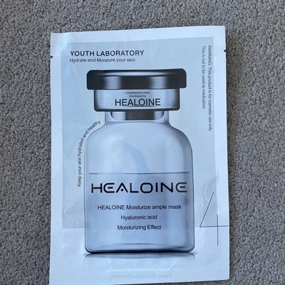 New HEALOINE Moisturize Ample Mask Hyaluronic Acid Hydrating Mask Sheet - 1 pc