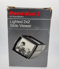 Pana-Vue 2 Lighted 2x2 Slide Viewer View-Master Vintage 35mm