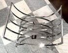 MCM Milo Baughman Petite Chrome Bench For Thayer Coggin with original fabric — photo 2