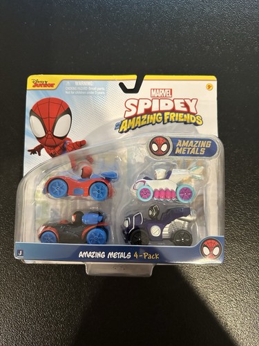 Marvel Spidey & His Amazing Friends ~ Amazing Metals 4 Pack | eBay