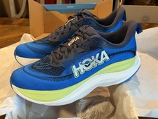 New Mens 10.5D HOKA Skyflow Mens Shoes Varsity Navy/Electric Cobalt Skyflow