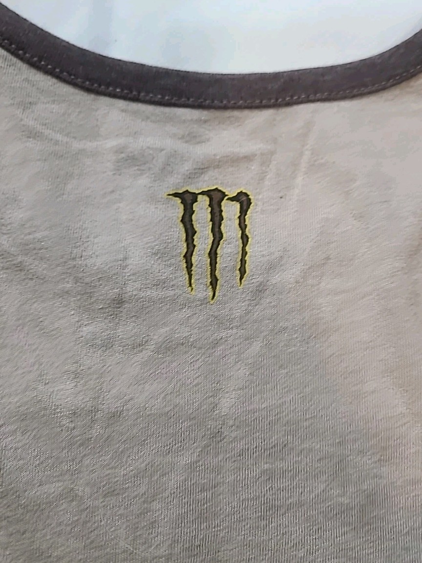 Monster Energy Java Tank Top  Large Sleeveless Mu… - image 4