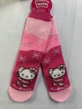 NWT Sanrio Hello Kitty sock slipper socks girl socks fit size 6-8 1/2