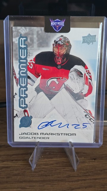 2024-25 UD Premier - Jacob Markstrom Autograph NHL Rare 1/1