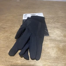 Size S-M Nike Tech Fleece Gloves Mens Black
