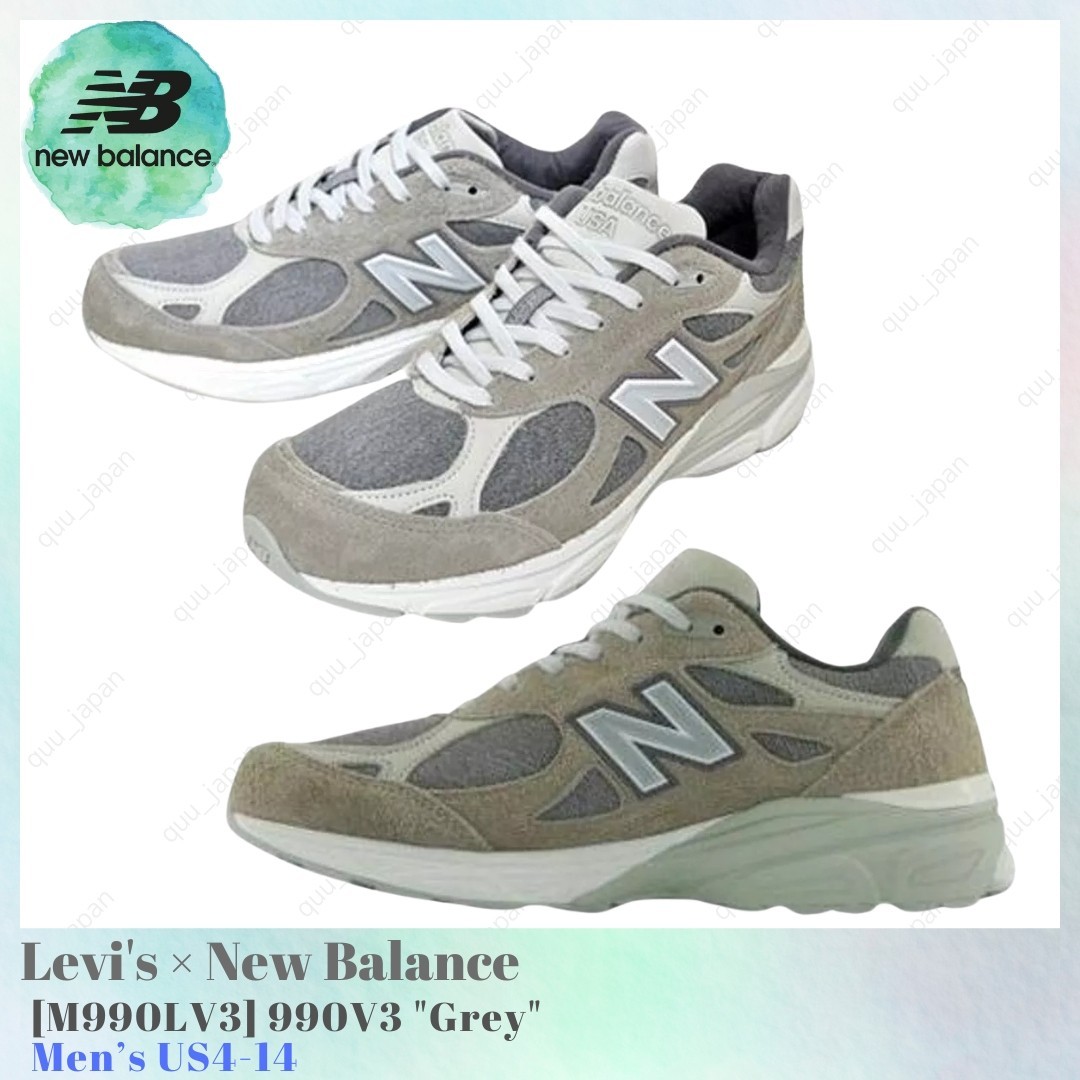 Levi's × New Balance 990V3 \"Grey Levi's x New Balance 990v3 M990LV3 M990LI3 Release Date - SBD