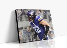 Football Autograph Canvas - Harrison Smith - Winter Warrior