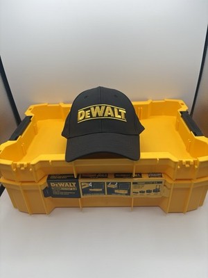 ToughSystem 2.0 Deep/Shallow Tool Storage Trays Organizer DWST08120+DeWalt Hat